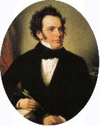 franz von schober aged about 28 painted by wilhelm augst rieder around oil painting artist